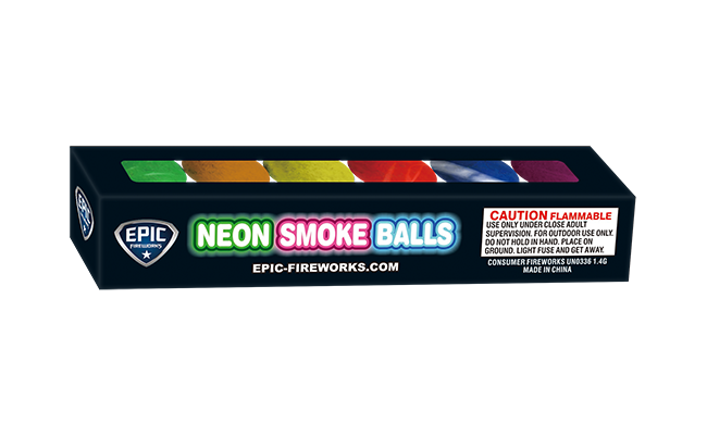 Neon Smoke Balls